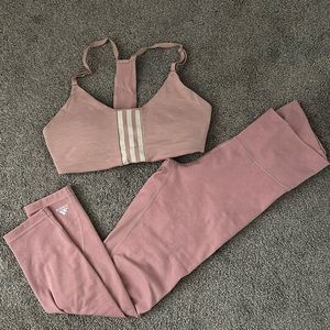 adidas Matching Sports bra and 7/8 Legging Set
